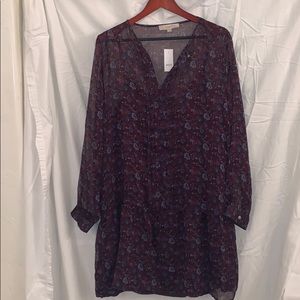 Loft dress, Size large. New with tags